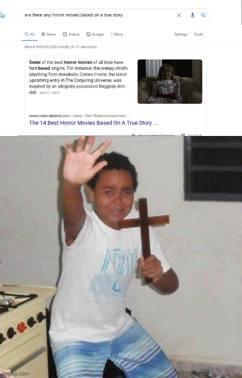 image tagged in jesus cross kid | made w/ Imgflip meme maker