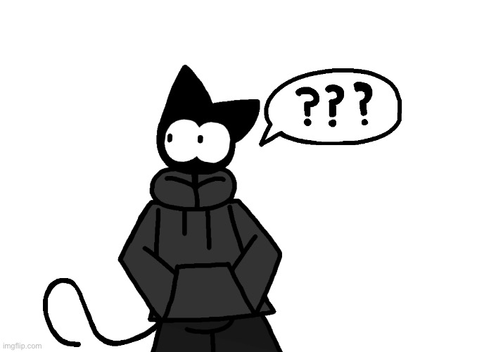 Even more StickCat in a hoodie even though it’s hella cursed IMO. | made w/ Imgflip meme maker