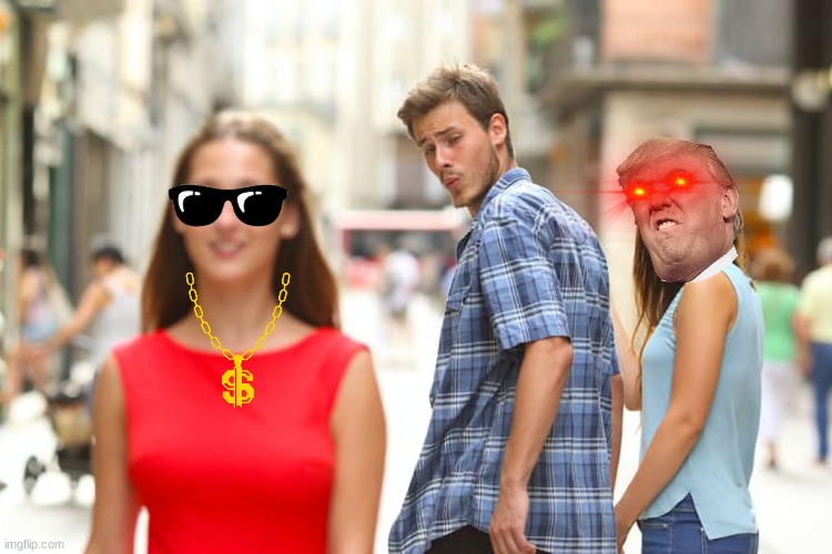 Distracted Boyfriend | image tagged in memes,distracted boyfriend | made w/ Imgflip meme maker