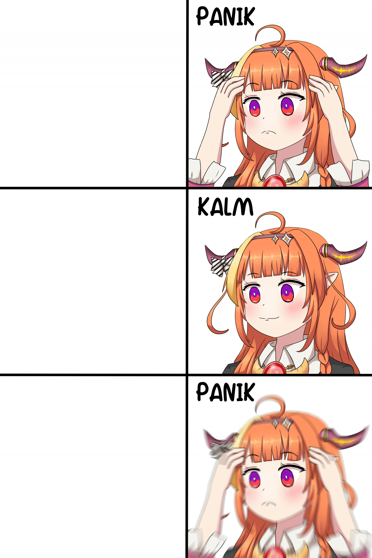 Coco PANIK Blank Meme Template