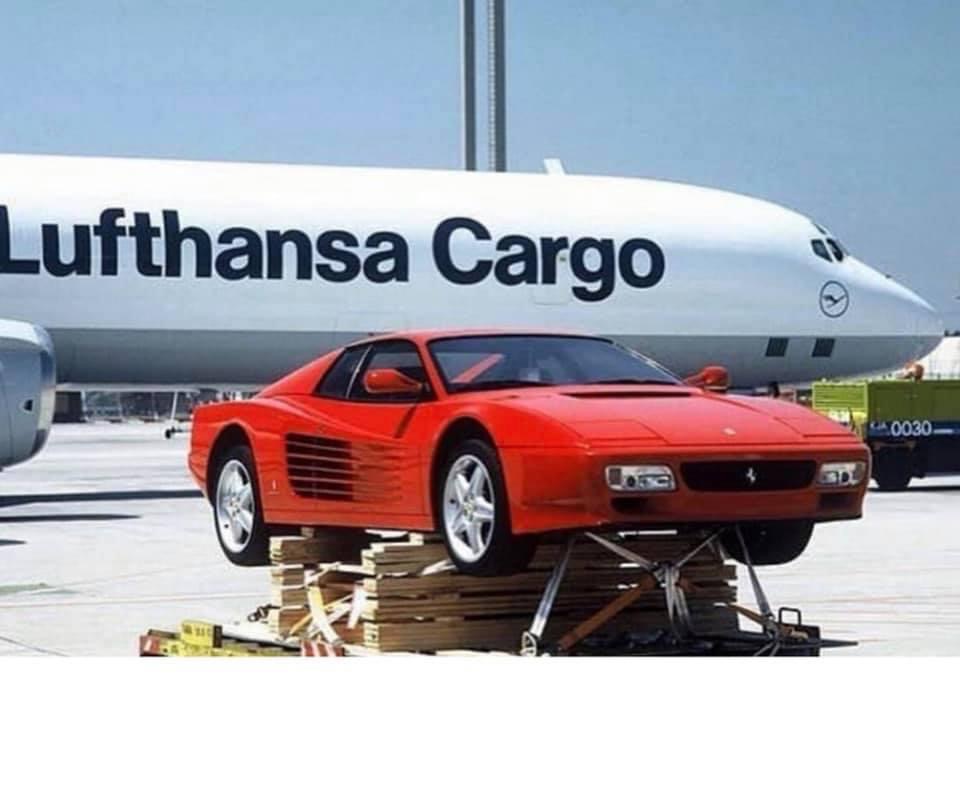 High Quality Ferrari’s fly, Porsche’s sail. Blank Meme Template