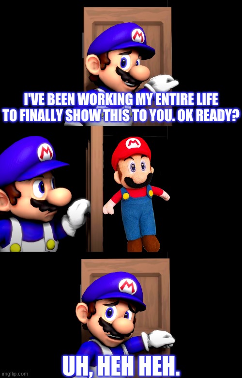 Now i like smg4 :) | image tagged in smg4 door,sml,memes | made w/ Imgflip meme maker