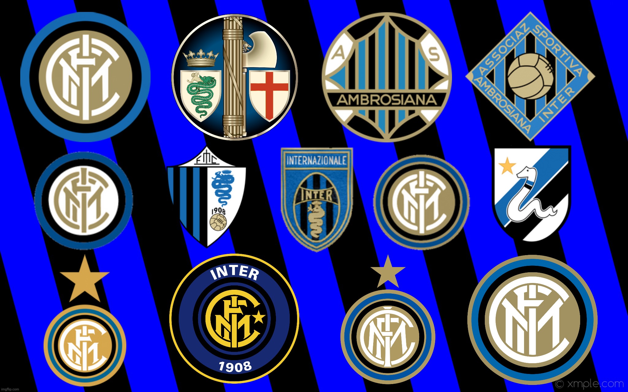 F.C. Internazionale Milano Logo History - Imgflip
