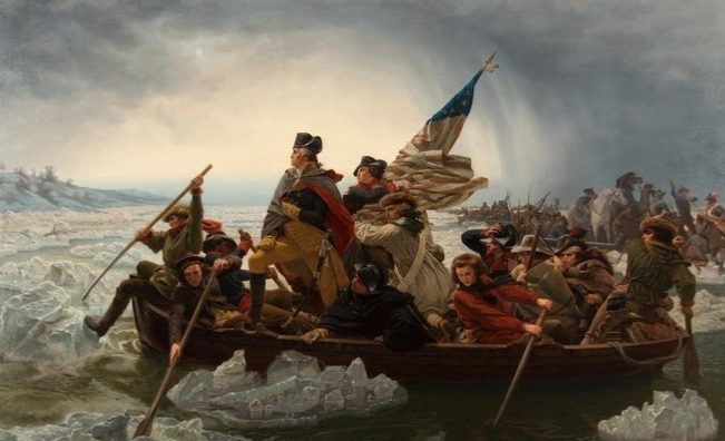 Washington Crossing Delaware Blank Meme Template