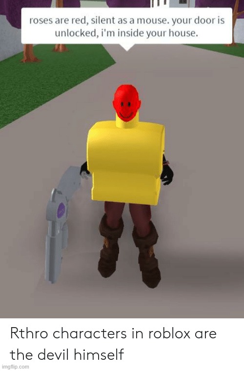 Cursed Roblox Is Where I Found This Thing Imgflip - cursed roblox screenshots