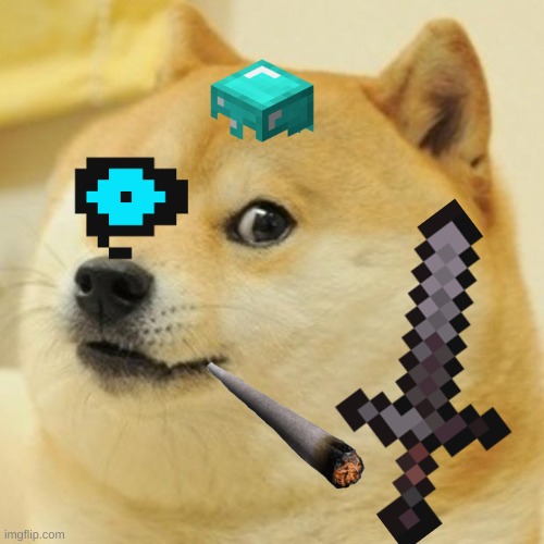 Epic Gamer doge | image tagged in memes,doge,cringe,cringe worthy,minecraft,sans undertale | made w/ Imgflip meme maker