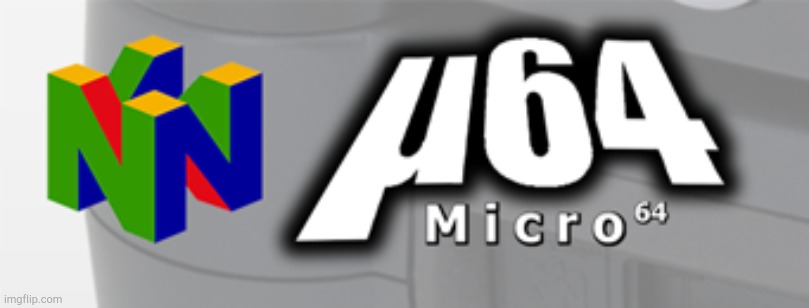 Micro⁶⁴ | image tagged in micro64 logo | made w/ Imgflip meme maker