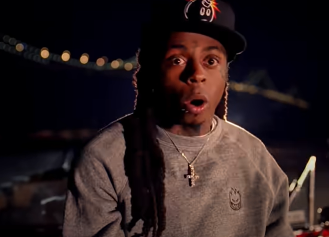 High Quality Lil Wayne Surprised Blank Meme Template