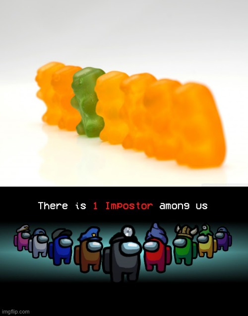 imposter | image tagged in there is one impostor among us,odd one out | made w/ Imgflip meme maker