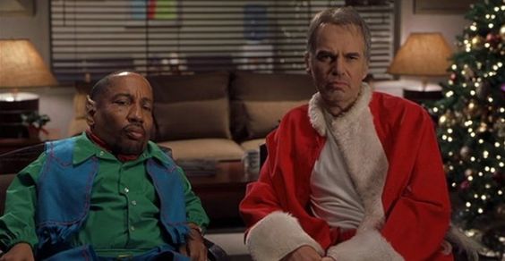 High Quality Bad Santa "You people... Who is us people?" Blank Meme Template