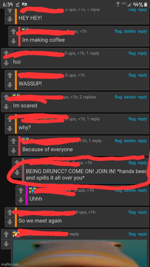 image tagged in cursed comments | made w/ Imgflip meme maker