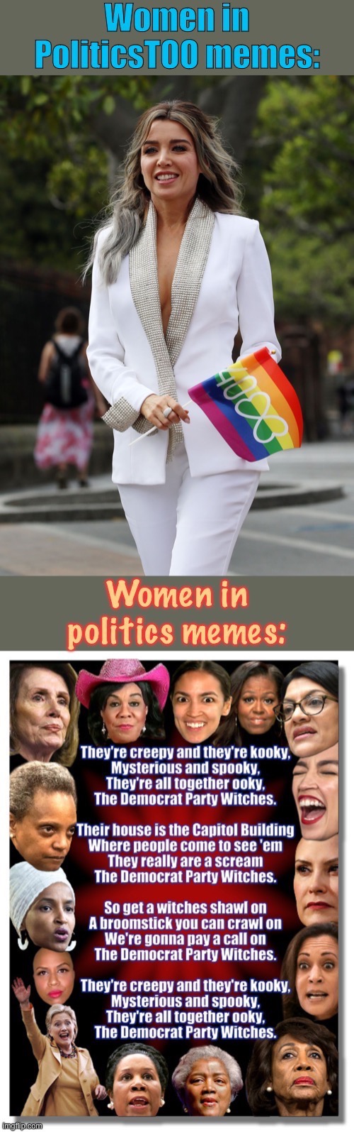 [Post your hateful or non-hateful women-inspired memes in the chats!] | image tagged in politics,women,misogyny,sexism,sexist,memes about memes | made w/ Imgflip meme maker