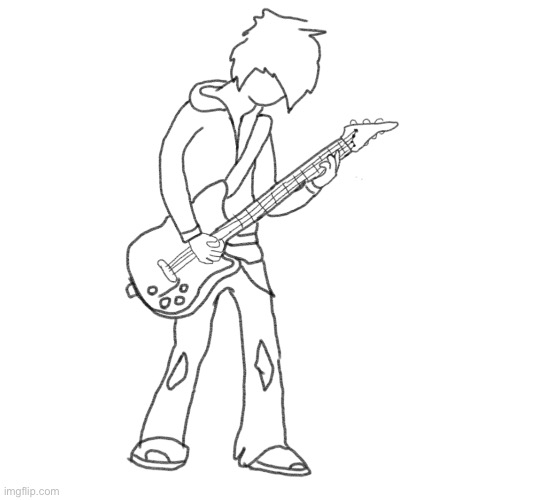 Shadow and he’s playing guitar | made w/ Imgflip meme maker
