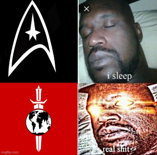 Captain Shaq | image tagged in star trek | made w/ Imgflip meme maker