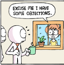 High Quality Some objections Blank Meme Template
