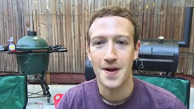 Zuckerberg Smoking Meats Blank Meme Template