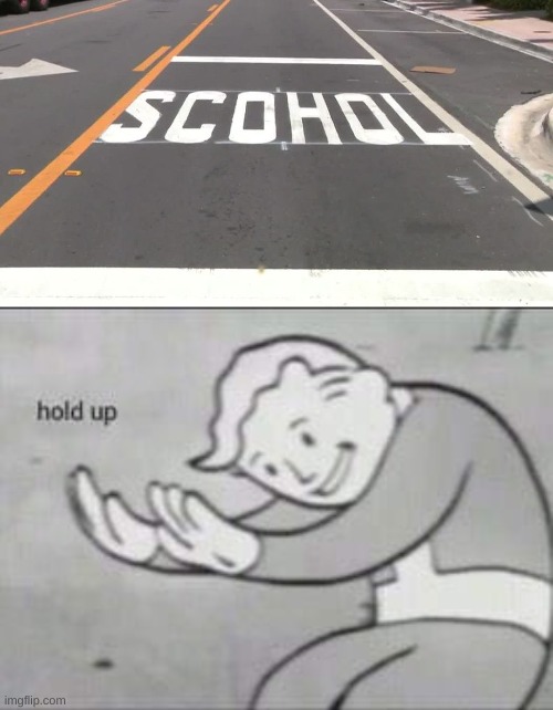 Scohol? | image tagged in fallout hold up | made w/ Imgflip meme maker