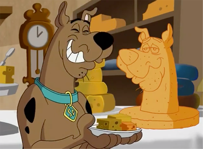 High Quality Cheese Scooby Blank Meme Template