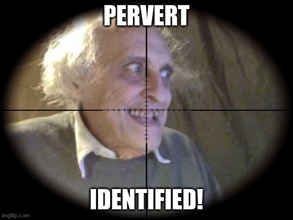 PERVERT IDENTIFIED! | made w/ Imgflip meme maker