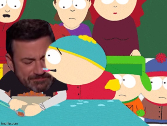 Jimmy Kimmel Tears | image tagged in jimmy kimmel,liberal tears,eric cartman,conservatives,drstrangmeme | made w/ Imgflip meme maker