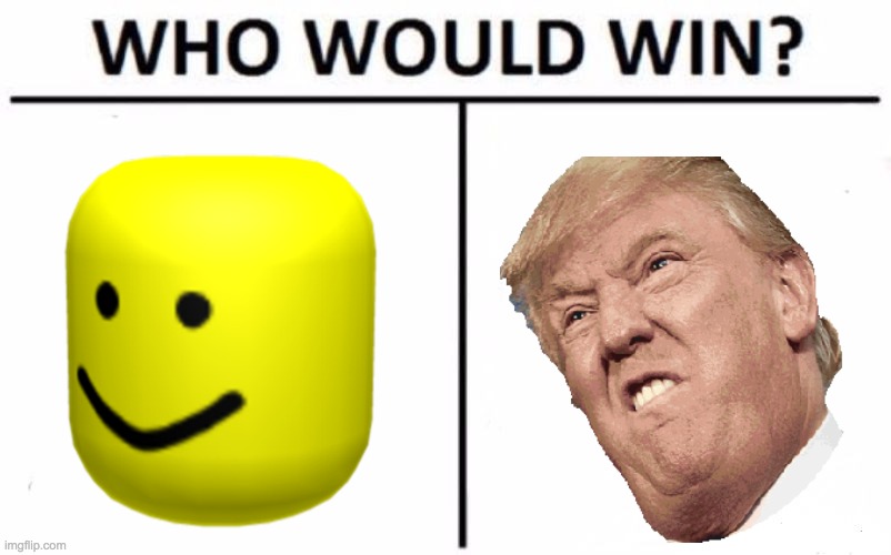 Trump Or Noob | image tagged in memes,who would win | made w/ Imgflip meme maker