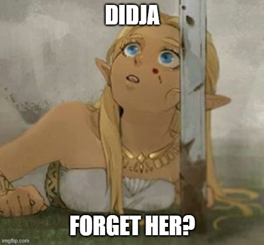 DIDJA FORGET HER? | made w/ Imgflip meme maker