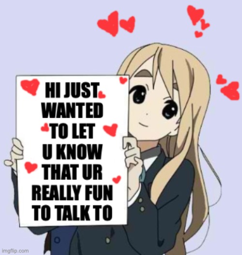 o y o y | image tagged in anime girl,wholesome,heart,sign | made w/ Imgflip meme maker