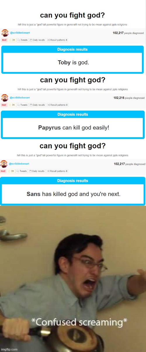 Undertale: The Final Battle | image tagged in memes,funny,papyrus,sans,toby fox,undertale | made w/ Imgflip meme maker