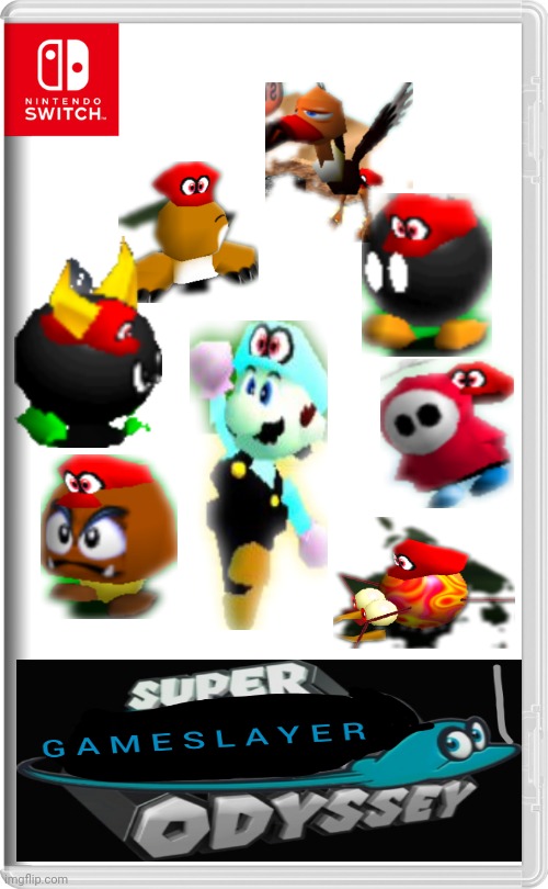 Nintendo Switch | image tagged in nintendo switch,memes,mario,super mario 64 | made w/ Imgflip meme maker