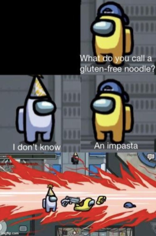 Impasta | image tagged in among us | made w/ Imgflip meme maker