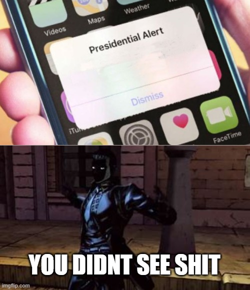 memes that i did not see | YOU DIDNT SEE SHIT | image tagged in memes,presidential alert | made w/ Imgflip meme maker