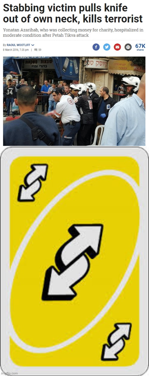 image tagged in uno reverse card | made w/ Imgflip meme maker