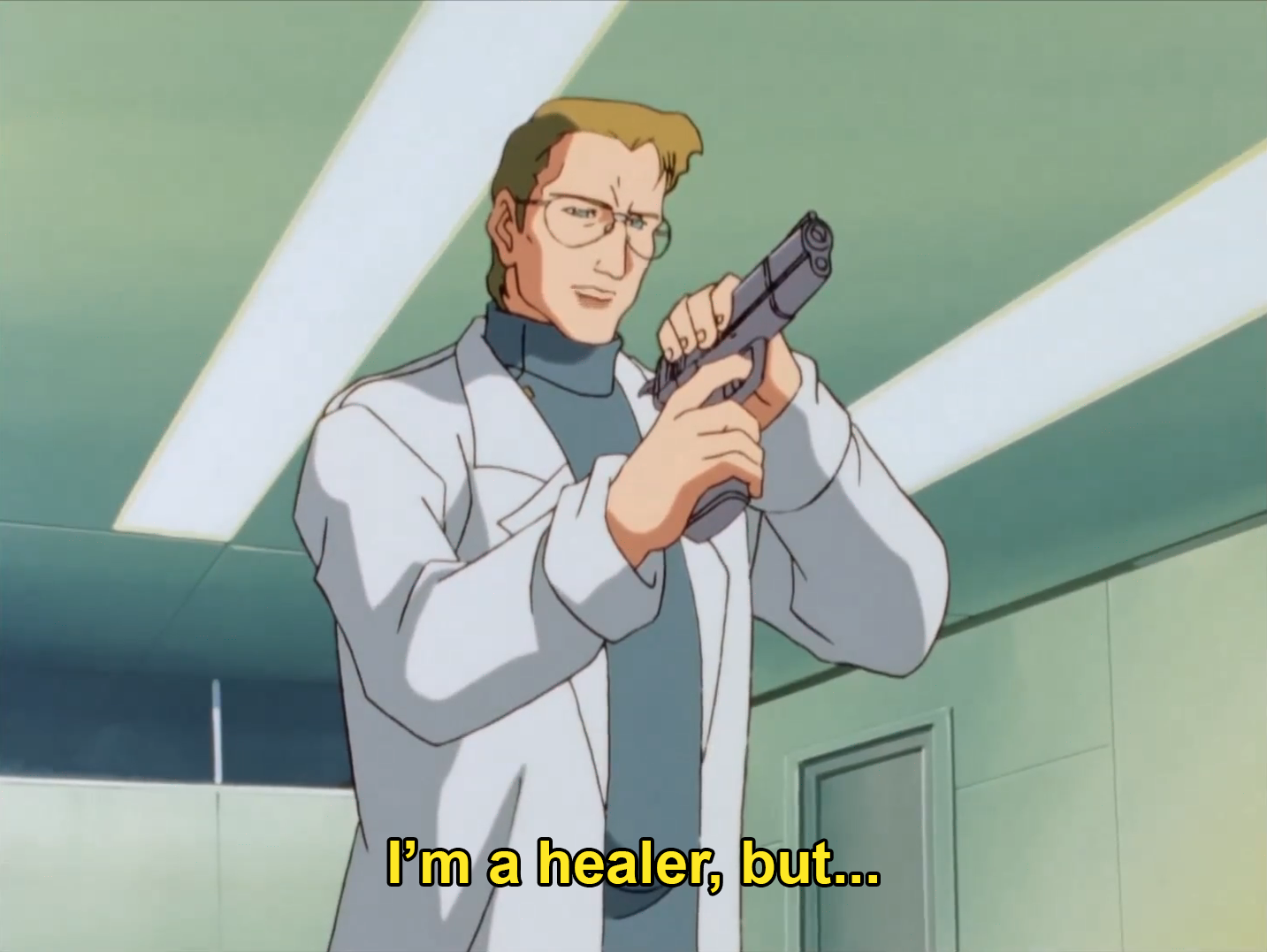 I'm a healer, but Blank Meme Template