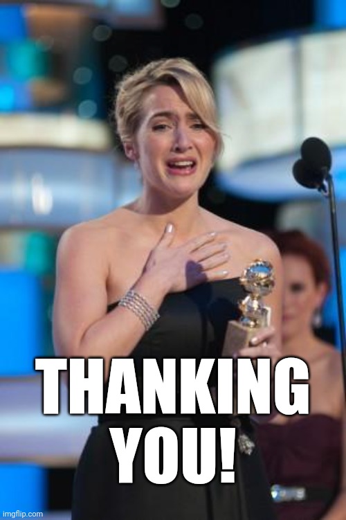 Thank you | THANKING YOU! | image tagged in thank you | made w/ Imgflip meme maker