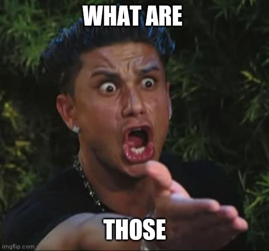 DJ Pauly D | WHAT ARE; THOSE | image tagged in memes,dj pauly d | made w/ Imgflip meme maker