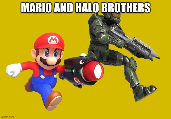 MARIO AND HALO BROTHERS | made w/ Imgflip meme maker