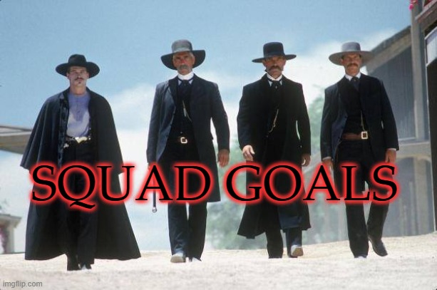 squad goals | SQUAD GOALS | image tagged in tombstone | made w/ Imgflip meme maker