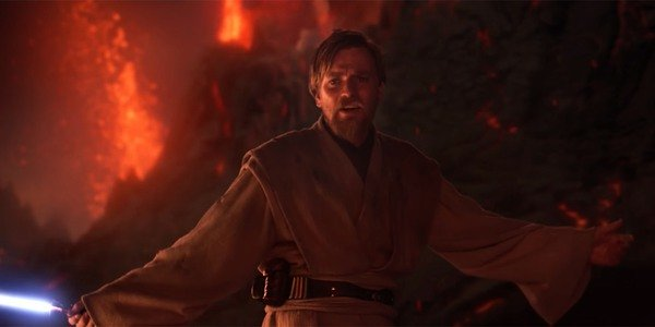 High Quality star wars high ground Blank Meme Template