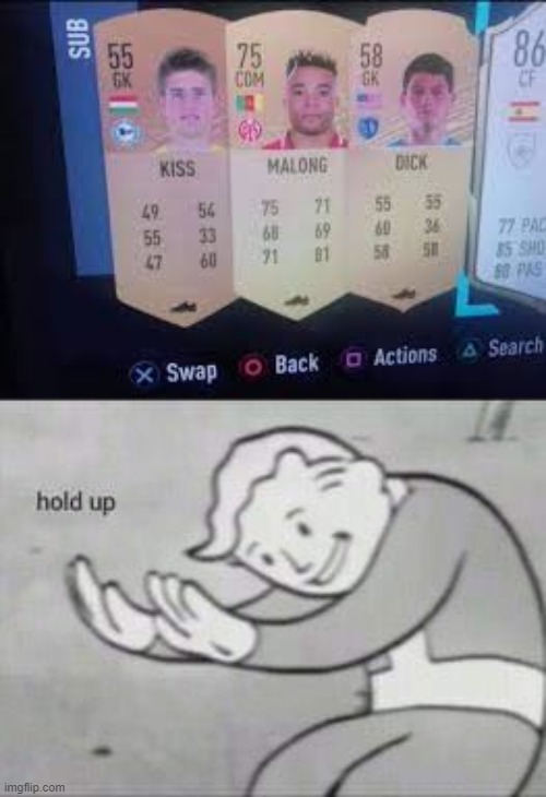 hmmmm... | image tagged in fallout hold up | made w/ Imgflip meme maker