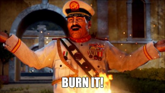 Di Ravello "Burn It!" | BURN IT! | image tagged in di ravello burn it | made w/ Imgflip meme maker