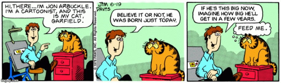 image tagged in garfield,comics/cartoons | made w/ Imgflip meme maker