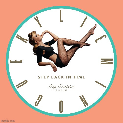 Kylie step back in time | image tagged in kylie step back in time | made w/ Imgflip meme maker