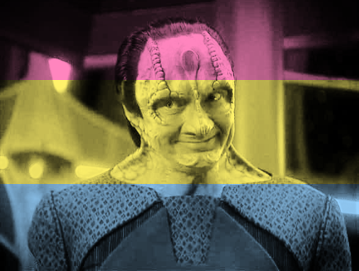 High Quality Garak Pansexual Blank Meme Template