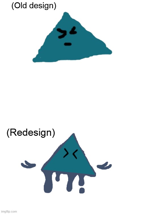 Ecto Redesign | (Old design); (Redesign) | made w/ Imgflip meme maker