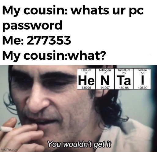 hentai password | image tagged in memes,hentai,funny,you wouldn't get it | made w/ Imgflip meme maker