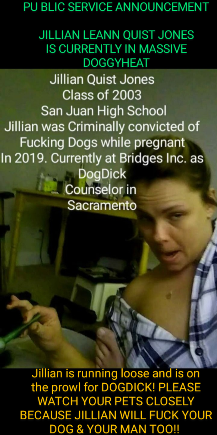 High Quality Jillian LeAnn Quist Jones fucks dogs Blank Meme Template