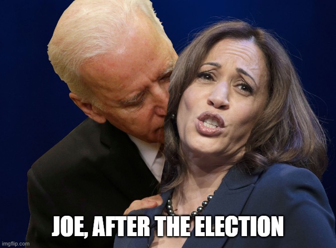 She will do more after the election Joe. Kamala needs more knee pads. | JOE, AFTER THE ELECTION | image tagged in sniffer joe,politics,kamala harris | made w/ Imgflip meme maker