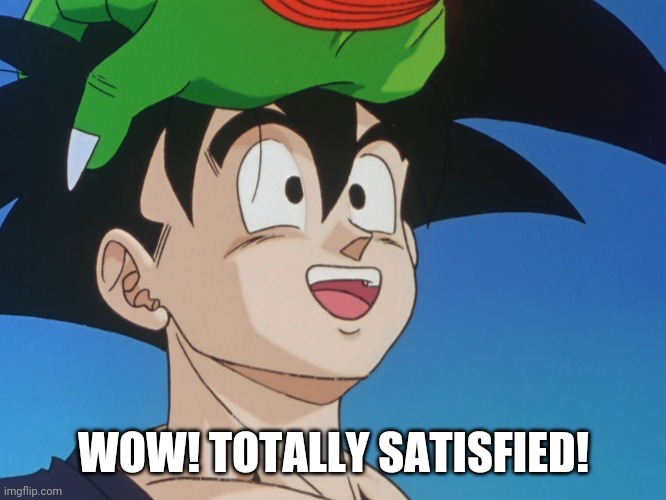WOW! TOTALLY SATISFIED! | made w/ Imgflip meme maker