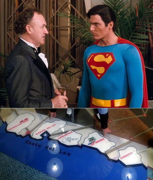 Lex and Superman save America Blank Meme Template