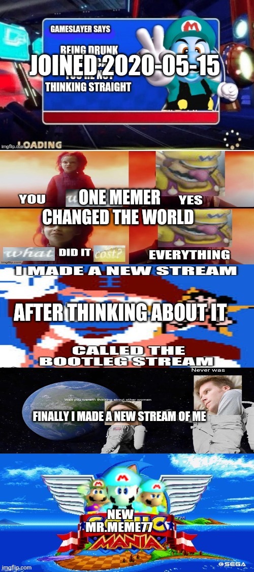 It's called Newmr.meme77 | image tagged in memes,funny,sonic mania,mario | made w/ Imgflip meme maker
